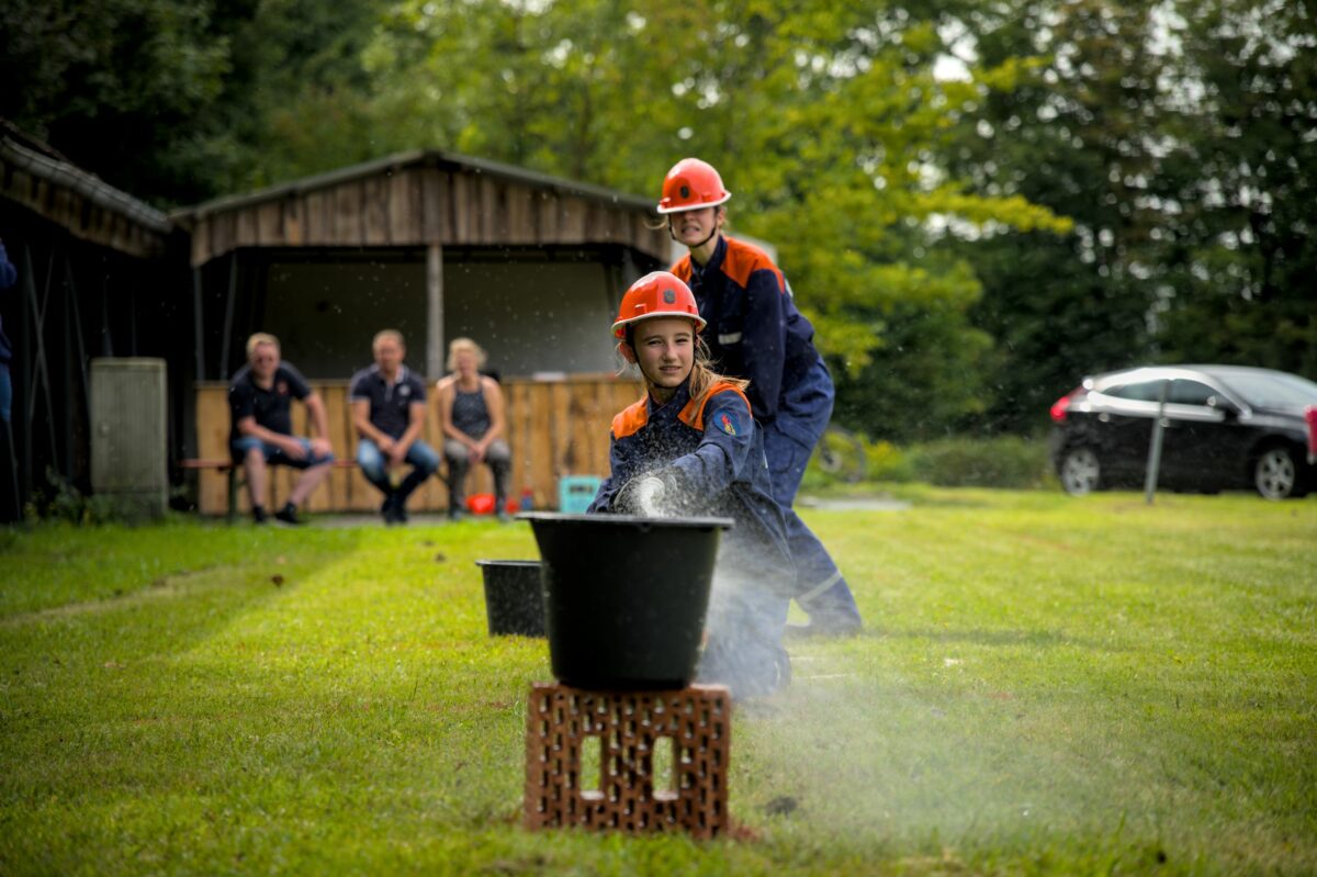 Zielspritzen mit der Kübelspritze